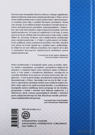 Polska Nauka Prawa Międzynarodowego. Dziedzictwo przeszłości i wyzwania współczesności [KSIĄŻKA]