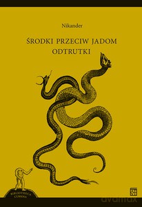 Środki przeciw jadom. Odtrutki - Nikander [KSIĄŻKA]
