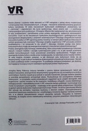 Władza liter. Polskie procesy modernizacyjne a awangarda - Marta Rakoczy [KSIĄŻKA]