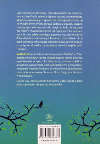 Zabić drozda - Harper Lee [KSIĄŻKA]