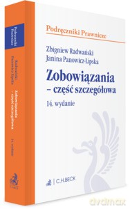 Zobowiązania - część szczegółowa wyd.14/2022 [KSIĄŻKA]