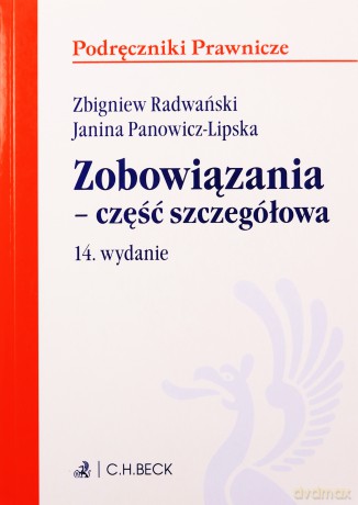 Zobowiązania - część szczegółowa wyd.14/2022 [KSIĄŻKA]
