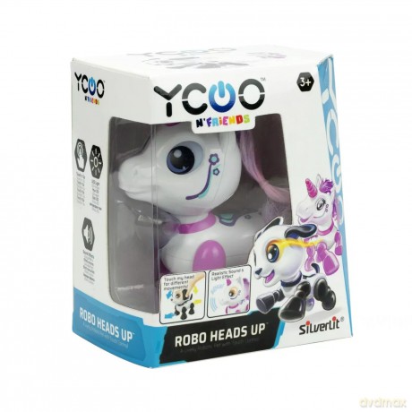 Ycoo Robo Heads Up Interaktywny piesek/ jednorożec miks 2 wzorów