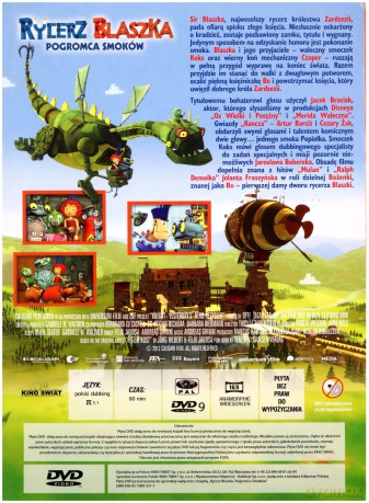 Rycerz Blaszka Pogromca Smoków (booklet) DVD]