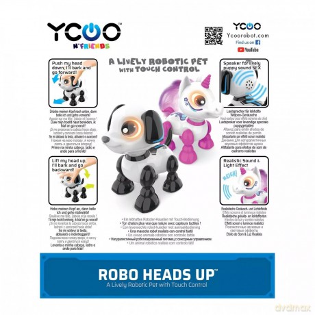 Ycoo Robo Heads Up Interaktywny jednorożec