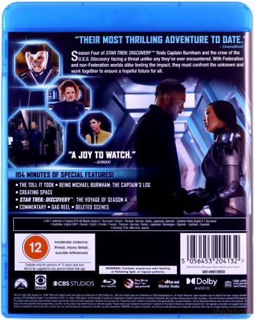 Star Trek: Discovery - Season 4 [4xBlu-Ray]