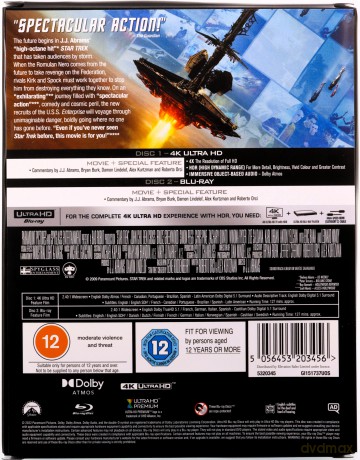 Star Trek + Titans of Cult (steelbook) [Blu-Ray 4K]+[Blu-Ray]