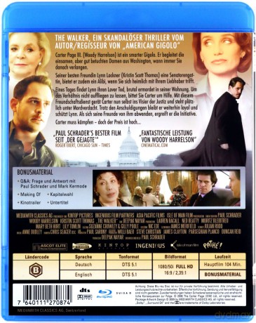The Walker (Facet do towarzystwa) [Blu-Ray]