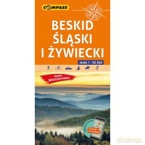 Beskid Śląski i Żywiecki Mapa laminowana1 [KSIĄŻKA]