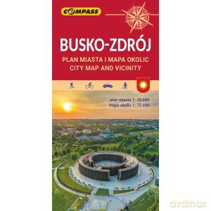 Busko-Zdrój Plan miasta i mapa okolic [KSIĄŻKA]