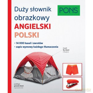 Duży słownik obrazkowy Angielski polski [KSIĄŻKA]