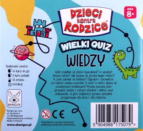 Dzieci kontra Rodzice Wielki quiz wiedzy [GRA]