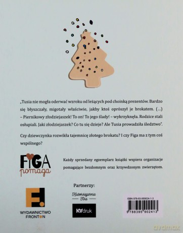 Figa i tajemnica złotego brokatu - Kinga Konieczny [KSIĄŻKA]
