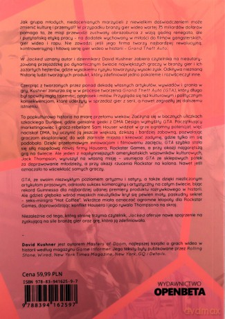 Jacked Chuligańska historia Grand Theft Auto - David Kushner [KSIĄŻKA]