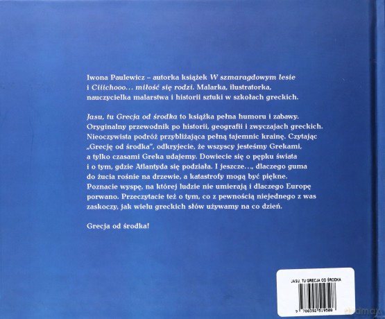 Jasu tu Grecja od środka - Iwona Paulewicz [KSIĄŻKA]