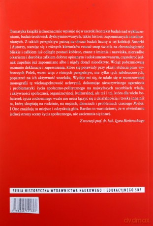 Kobiety Polsce Polska Kobietom - Nauk. Chamera-Nowak Agnieszka Red. [KSIĄŻKA]
