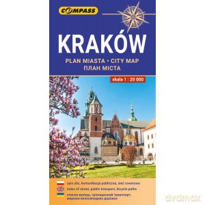 Kraków Plan miasta Wyd 14 [KSIĄŻKA]
