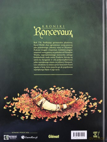 Kroniki Roncevaux Wydanie Zbiorcze - Juan Luis Landa [KSIĄŻKA]