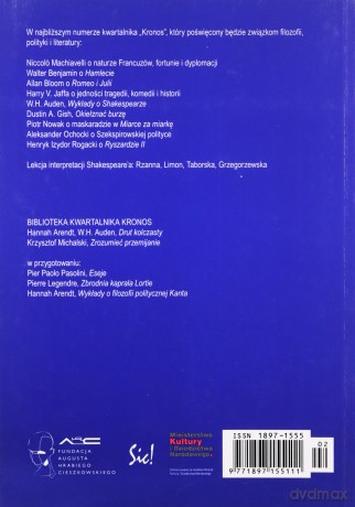 Kronos 2/2011 Mieszczanin tragiczny