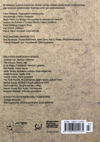 Kronos 3/2013 Gogol Rozanow