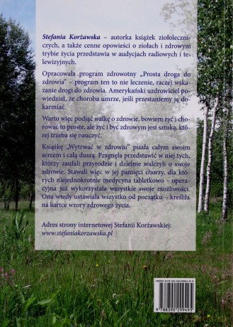 Wytrwać W Zdrowiu - Korżawska Stefa [KSIĄŻKA]