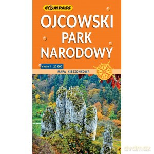 Ojcowski Park Narodowy Mapa kieszonkowa [KSIĄŻKA]