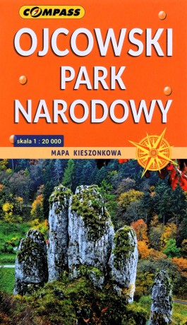 Ojcowski Park Narodowy Mapa kieszonkowa [KSIĄŻKA]