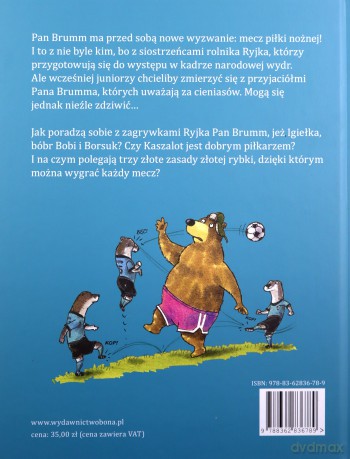 Pan Brumm wchodzi na boisko - Daniel Napp [KSIĄŻKA]