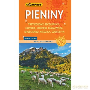 Pieniny Mapa kieszonkowa [KSIĄŻKA]