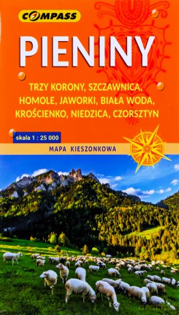 Pieniny Mapa kieszonkowa [KSIĄŻKA]