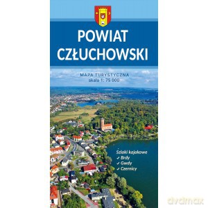 Powiat Człuchowski Mapa turystyczna [KSIĄŻKA]