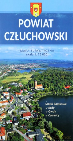 Powiat Człuchowski Mapa turystyczna [KSIĄŻKA]