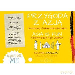 Przygoda z Azją - kreatywna książeczka [KSIĄŻKA]