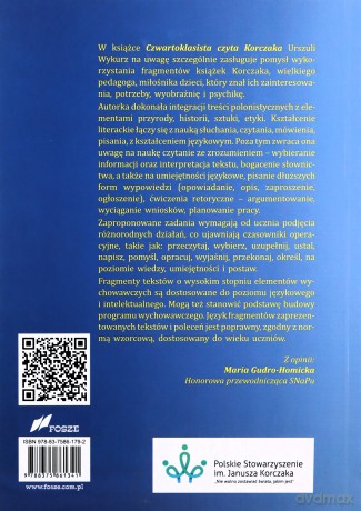 Uśmiech na karuzeli Czwartoklasista czyta Korczaka - Urszula Wykurz [KSIĄŻKA]