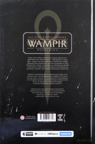 Wampir Maskarada 1 Kły zimy - Seeley [KSIĄŻKA]