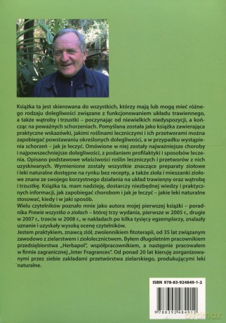 Zioła w leczeniu dlegliwości i chorób układu trawiennego oraz wątroby i trzustki. - Senderski Emanuel Mateusz [KSIĄŻKA]