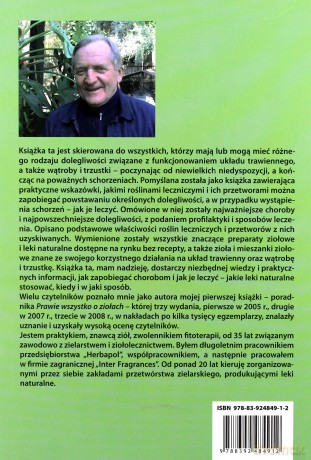 Zioła w leczeniu dlegliwości i chorób układu trawiennego oraz wątroby i trzustki. - Senderski Emanuel Mateusz [KSIĄŻKA]