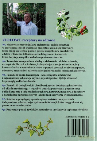 Ziołowe receptury na zdrowie - Senderski Emanuel Mateusz [KSIĄŻKA]
