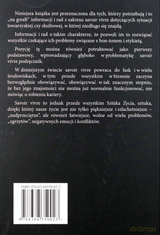 Savoir vivre. Podręcznik w pilnych potrzebach - Stanisław Krajski [KSIĄŻKA]