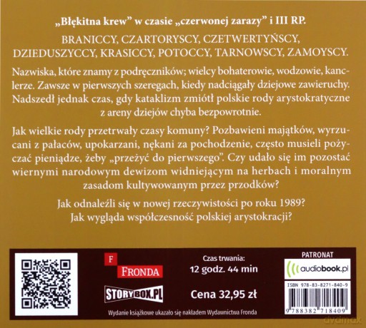 Arystokracja. Powojenne losy polskich rodów - Agnieszka Lewandowska-Kąkol [AUDIOBOOK]