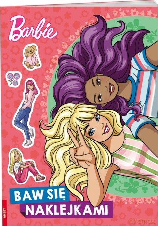 Barbie Baw się naklejkami STJ-1103 [KSIĄŻKA]