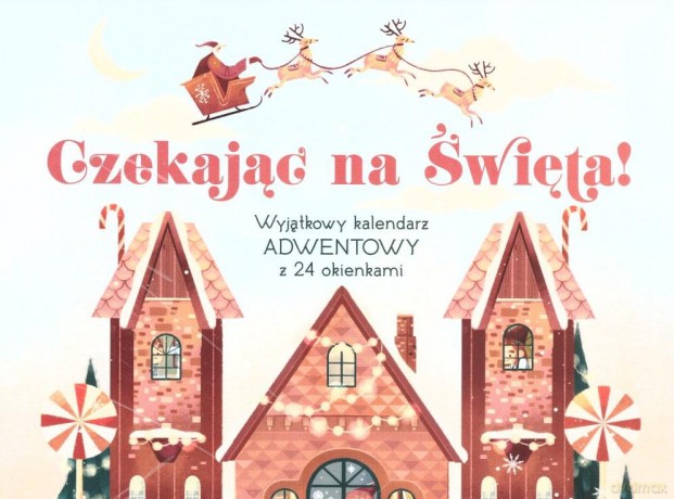 Czekając na Święta! Wyjątkowy KALENDARZ ADWENTOWY z 24 okienkami. - Giada Francia, Claudia Bordin [KSIĄŻKA]