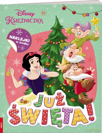 Disney księżniczka Już święta! ZIM-9105 [KSIĄŻKA]