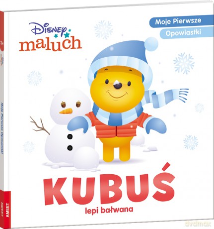 Disney Maluch Moje Pierwsze Opowiastki Kubuś lepi bałwana BOP-9213 [KSIĄŻKA]