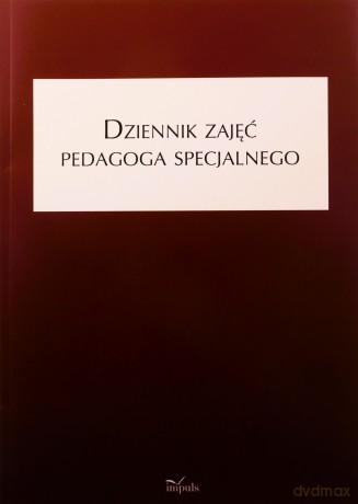 Dziennik zajęć pedagoga specjalnego - Anna Franczyk [KSIĄŻKA]