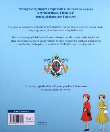 Garderoba królowej. Historia Elżbiety II i jej strojów - Julia Golding [KSIĄŻKA]