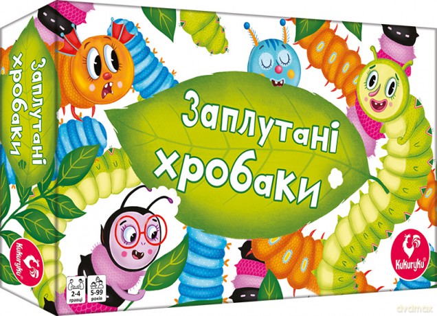 Zakręcone robale wer. ukraińska [GRA PLANSZOWA]
