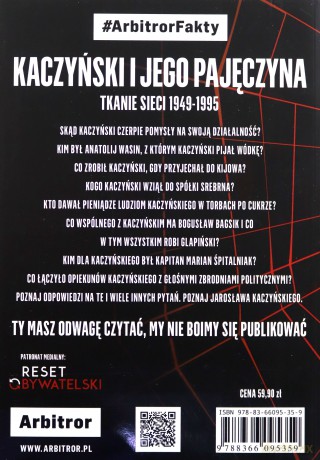 Kaczyński i jego pajęczyna - Tomasz Piątek [KSIĄŻKA]
