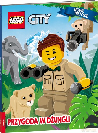 Lego city Przygoda w dżungli LWR-6004 [KSIĄŻKA]