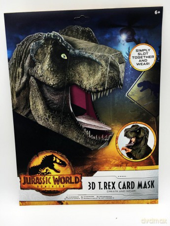 Maska 3D do złożenia Jurasic World